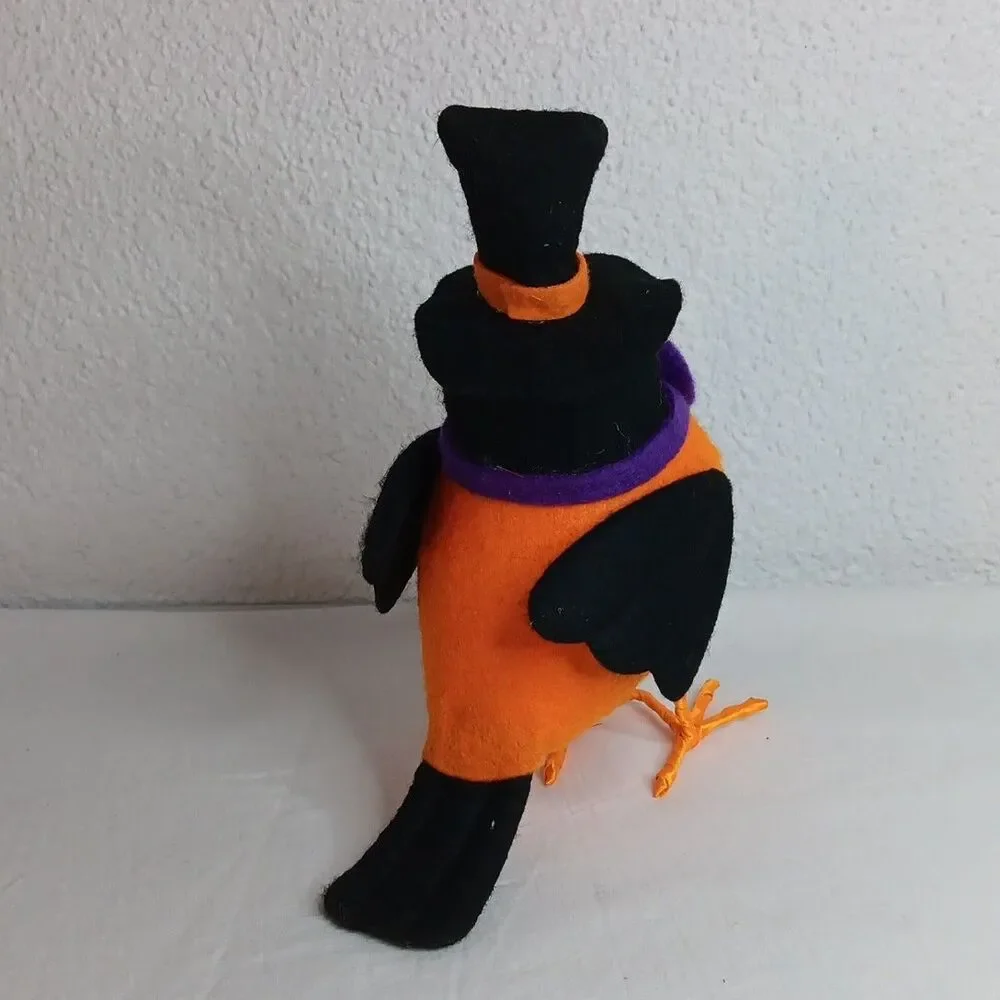 Halloween Tabletop Decor Featherly Friends Birds Pumpkin Walgreens